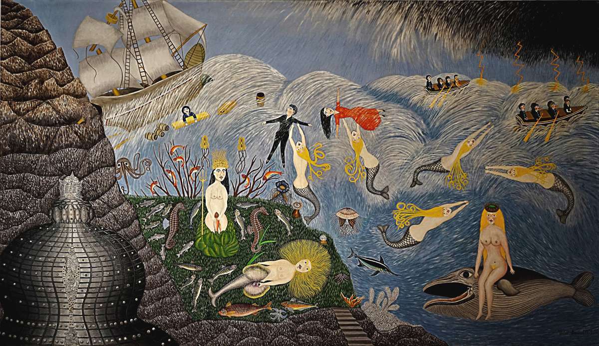 Václav Beránek, The Water Queen and the Shipwreck, 1972